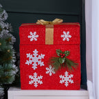 Christabelle Animated Santa Gift Box Led Christmas Tree Decoration Xmas Ornament