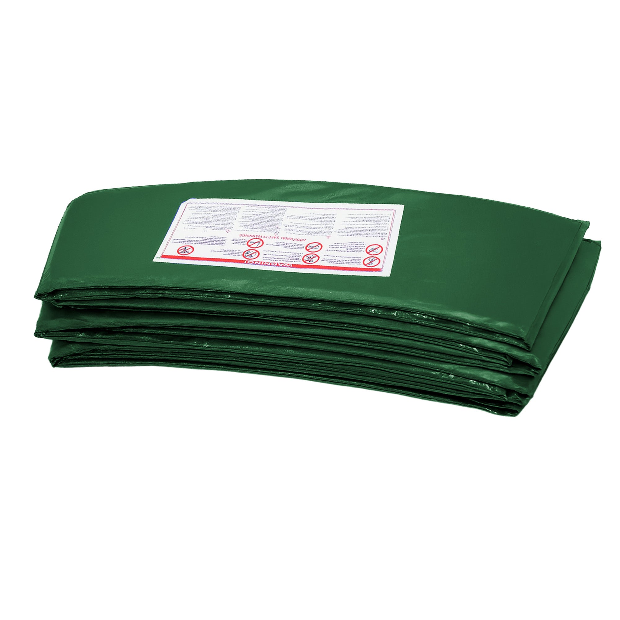 Kahuna 6ft Trampoline Replacememnt Safety Pad Cover and Spring Jumping Bounce Mat Green