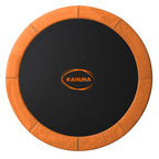 Kahuna 12ft Replacement Trampoline Safety Pad Cover and Jumping Spring Mat - Orange