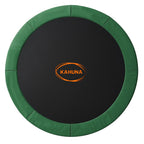 Kahuna 16ft Replacement Trampoline Safety Pad Cover and Jumping Spring Mat - Green