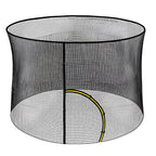 Kahuna 10ft Trampoline Pad and Net - Rainbow