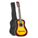 Karrera 34in Acoustic Wooden Childrens Guitar - Sunburst