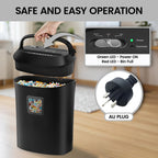 Centurion 25L 12-Sheet Paper Shredder Electric Cross-Cut Home & Office Cutter