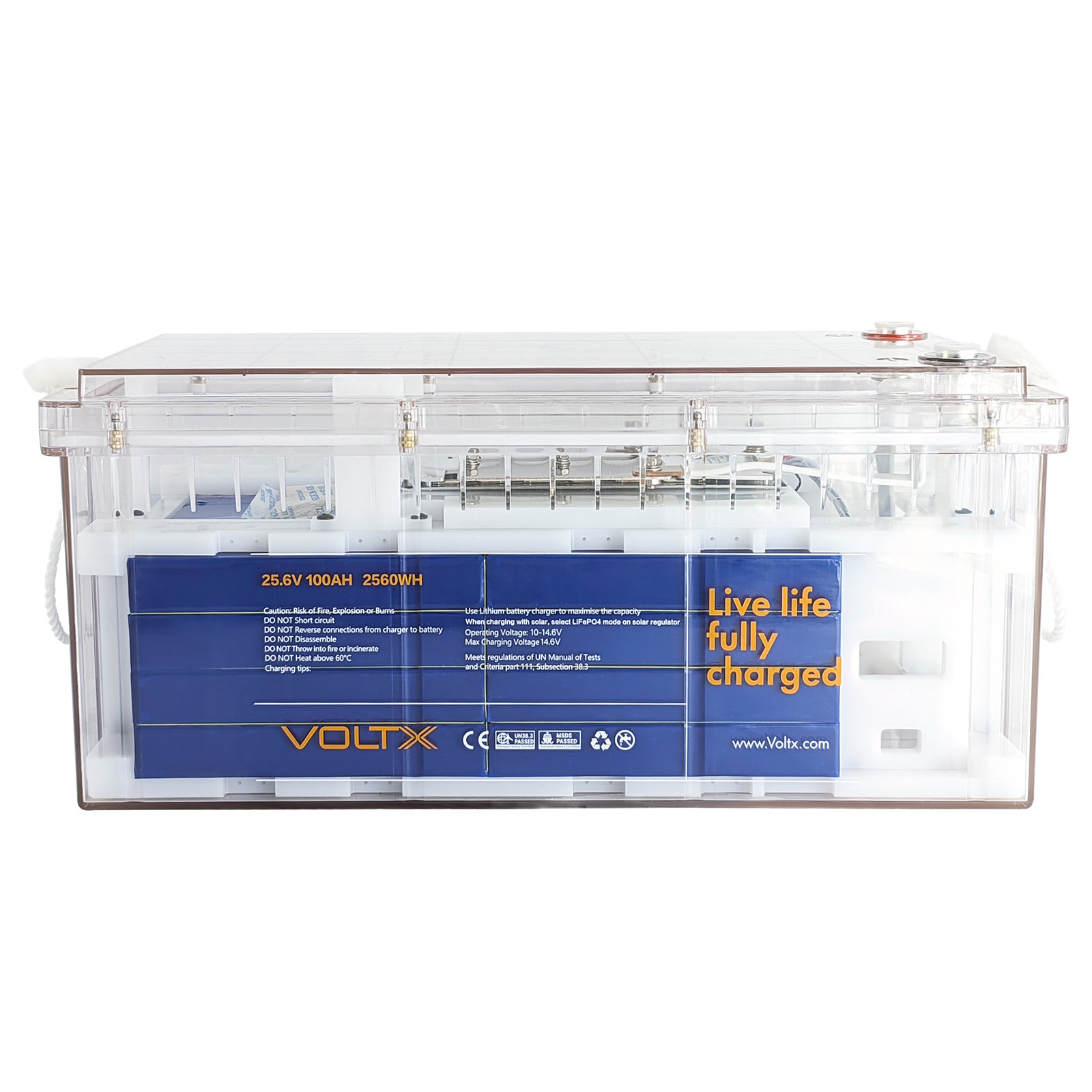 VoltX 24V Lithium Battery 100Ah Plus