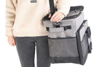Cooler Picnic Bag Trolley Thermally Insulated - 36L - 60 cans - Grey - Drinks Food Cool Bag Rainproof