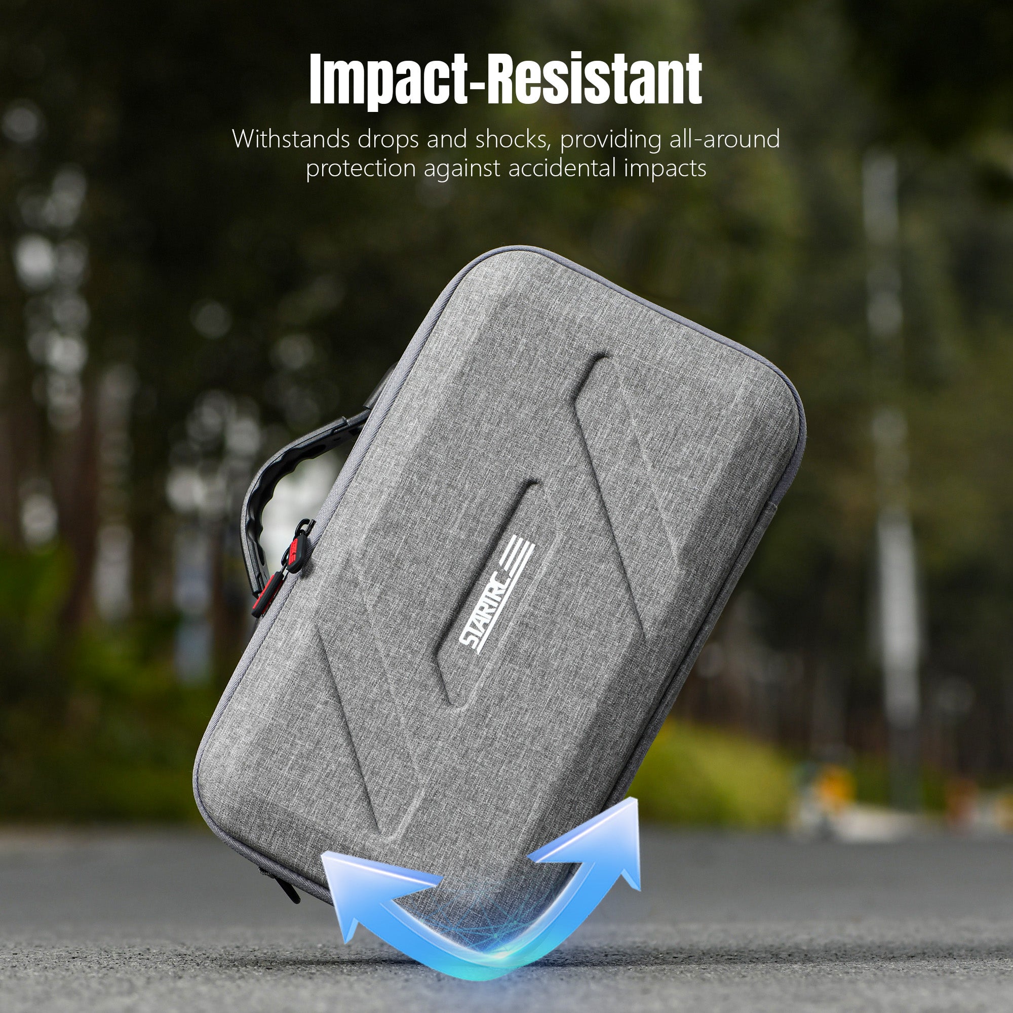 STARTRC Flip Drone Case for DJI Flip Fly More Combo,Portable PU Leather Shoulder Bag Can Organizes RC2/RC-N3 Remote, 7 Original Batteries, Charging Hub, 65W Charger, Flip Drone and Other Accessories