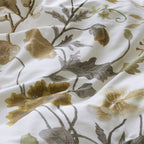Bedding House Elizabeth White Cotton Sateen Quilt Cover Set Queen