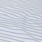 Ardor Frankie Blue Stripe Yarn Dyed Reversible Quilt Cover Set King