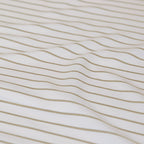 Ardor Frankie Natural Stripe Yarn Dyed Reversible Quilt Cover Set King
