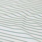 Ardor Frankie Sage Stripe Yarn Dyed Reversible Quilt Cover Set King