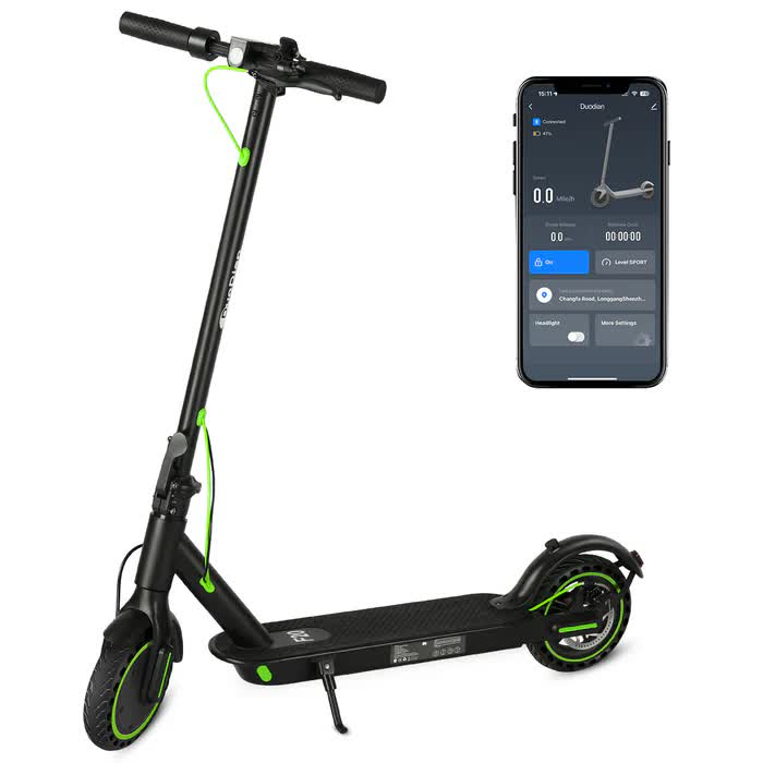 BUNA PRO Electric   Scooter   for   Adults, 500W Motor, 35KM/H, 40 KM Range, 10"   Pneumatic   Tires