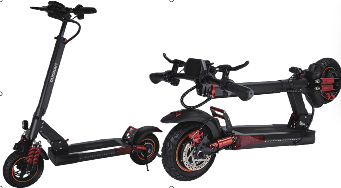 BUNA ULTRA Electric Scooter for Adults, 500W Motor, 35KM/H, 55 KM Range, 10" Pneumatic Tires