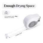 Double Clothes Line Wall Hanger Retractable Clothesline Clothes Dryer 13m Indoor