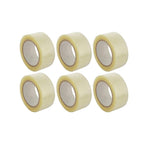 Clear Packing Tape 48mm x 100m for Carton Sealing 6 to 48 Rolls - 48 Rolls