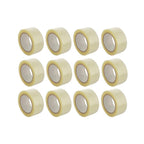 Clear Packing Tape 48mm x 100m for Carton Sealing 6 to 48 Rolls - 48 Rolls