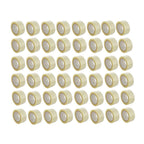 Clear Packing Tape 48mm x 100m for Carton Sealing 6 to 48 Rolls - 48 Rolls
