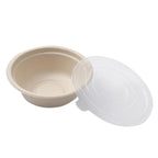 250PCS Food Preparation Burger Storages Cake Packaging Box Lunch Boxes Primary - Primary 750ml-PET lid