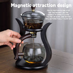 Glass Tea Set Household Set Transparent Teapot And Teacup Set Heat Resistant