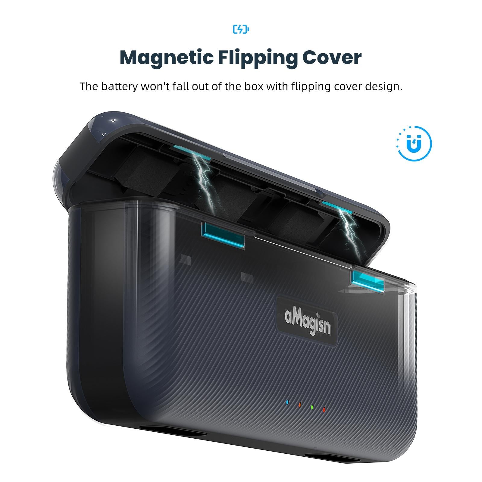 Fast Charge Charger for Sports Camera Accessories - Magisn