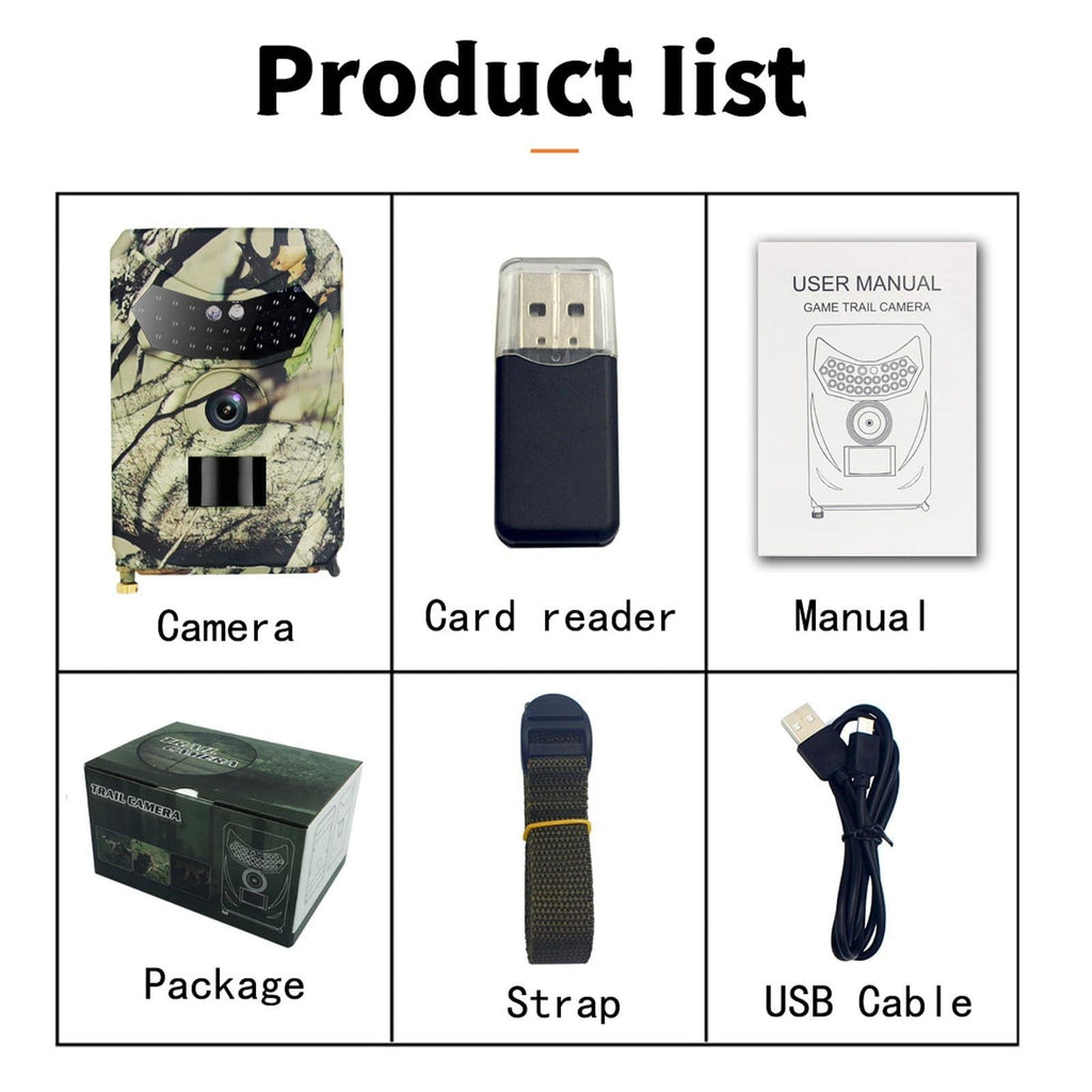 20mp Hd 1080p Infrared Hunting Camera - Pr100