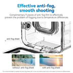 Full Scene Waterproof Diving Housing with Anti-fog