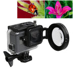58mm Macro Lens with Adapter Ring for Gopro Hero5 - Professional Quality