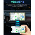 7 Inch Car Android Player Gps Navigation Bluetooth Fm Radio Carplay Mirror Link Wifi Steering Wheel Control