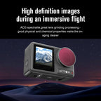 4-in-1 Lens Filter Set for Dji Action 4 - Nd8 Nd16 Nd32 Cpl