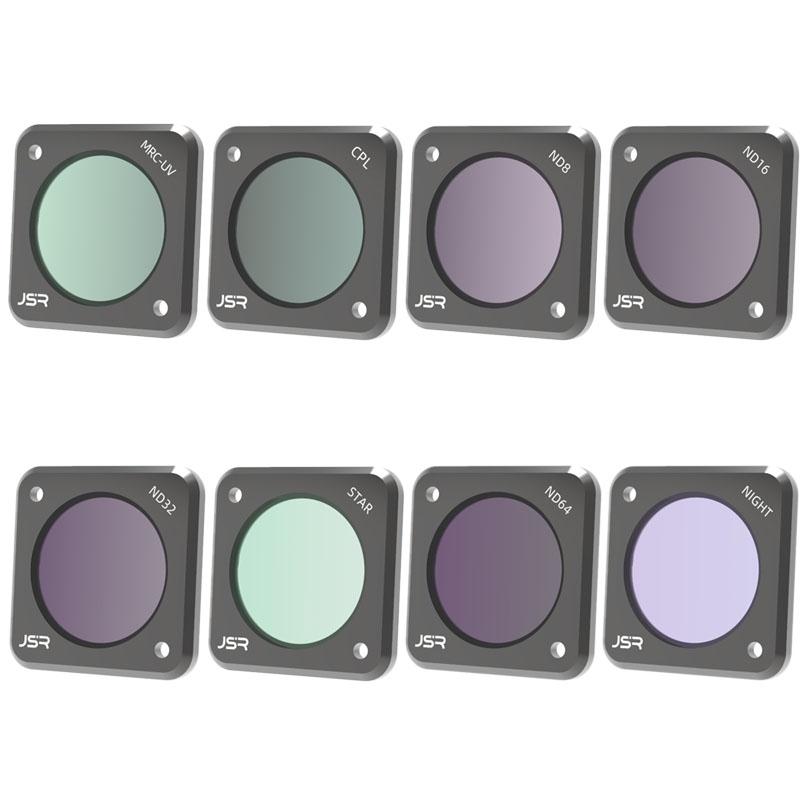 8-in-1 Action Camera Filters for Dji Action 2 - Cs Style
