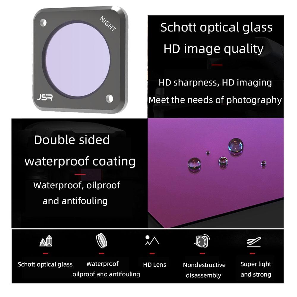 8-in-1 Action Camera Filters for Dji Action 2 - Cs Style