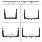 Adjustable Dual Handheld Lamp Arm for Action Cameras