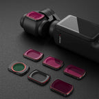 Complete Lens Filter Set for Dji Pocket 3 with Nd8-256 and Cpl