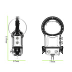 Waterproof Diving Case for Insta360 X3 Camera - no Logo