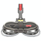 Electric Wet Dry Mopping Head with Water Tank for Dyson V15 - 6pcs Rag