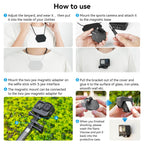 Quick Release Magnetic Camera Mount - Compact