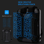 Men Gaming Backpack - Hard Shell Single-layer Green