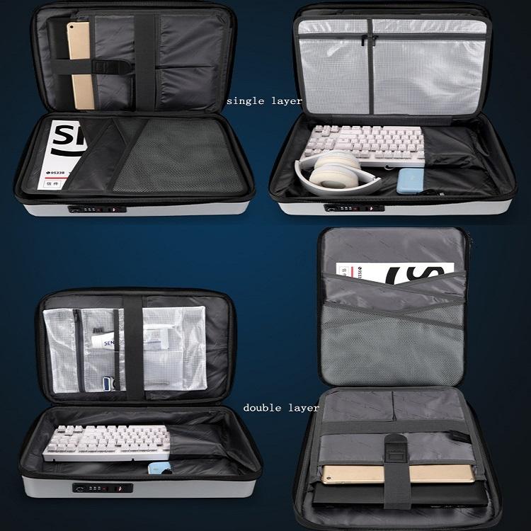 Men Gaming Backpack - Hard Shell Single-layer Green