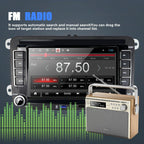 7 Inch Android 10.0 Car Multimedia Player Navigation Bluetooth Reversing Integrated - 1 + 16G