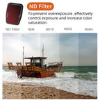 Waterproof Multi-layer Coating Filter for Dji Air 3 - Cpl - Nd8