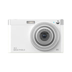 4k 8x Optical Zoom Telescopic Lens Digital Camera - White 2.88 Inch