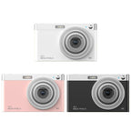 4k 8x Optical Zoom Telescopic Lens Digital Camera - White 2.88 Inch