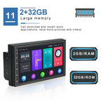 7 Inch Android Wifi Car Navigation Reversing Video Player - 2 + 32G