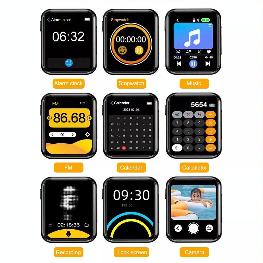 16Gb Mp3 Player With Fhd Camera & Bluetooth - Excluding Memory Card