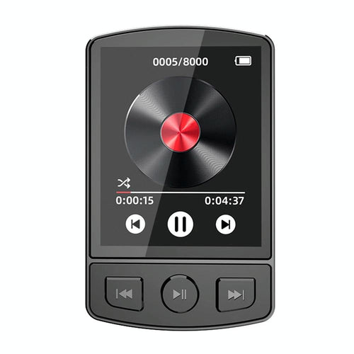 1.8 Inch Color Screen Mp3 / Mp4 Bluetooth Walkman With Back Clip - No Memory Card