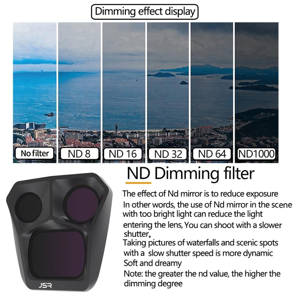 Nd8-64 Lens Filter Kit for Dji Mavic 3 Pro - 4 In 1 Nd Kit For Dji Mavic 3 Pro