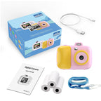 Smart Kids Thermal Camera With Printing Paper - 2.4 - Blue Focus - 503J Pink Fixed Focus