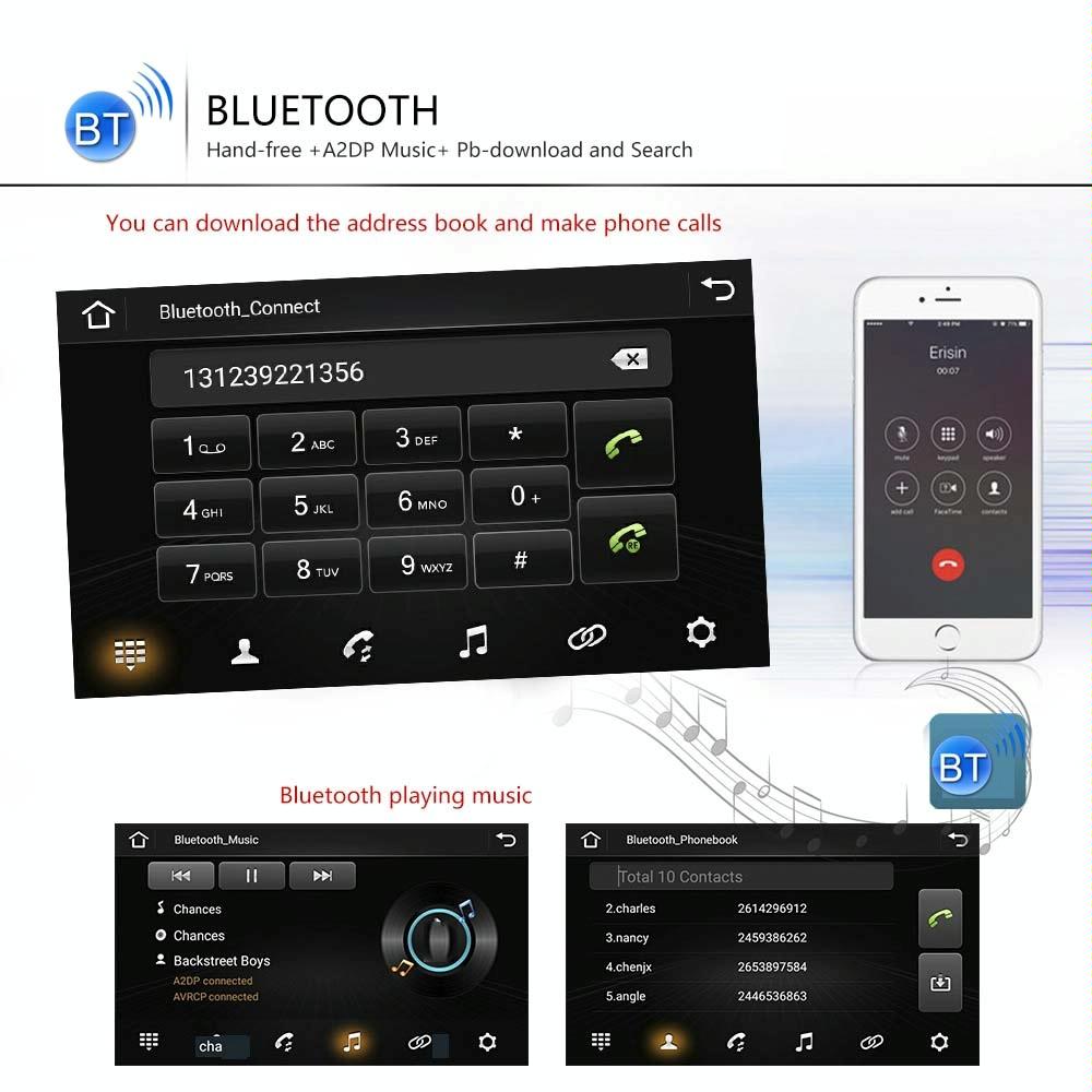 7 Inch Android Car Navigation Player With Wireless Carplay - 2 + 32G