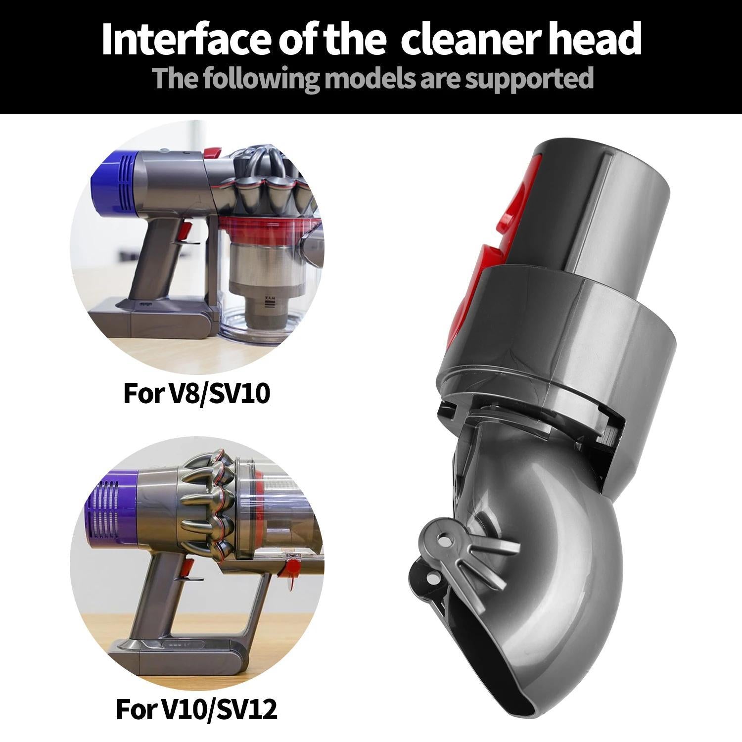Vacuum Cleaner Repair Parts Suction Head Connector Power Interface - For Dyson V8 V10 Direct Drive