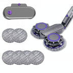 Electric Mop Cleaning Head with Water Tank for Dyson V6 Vacuum