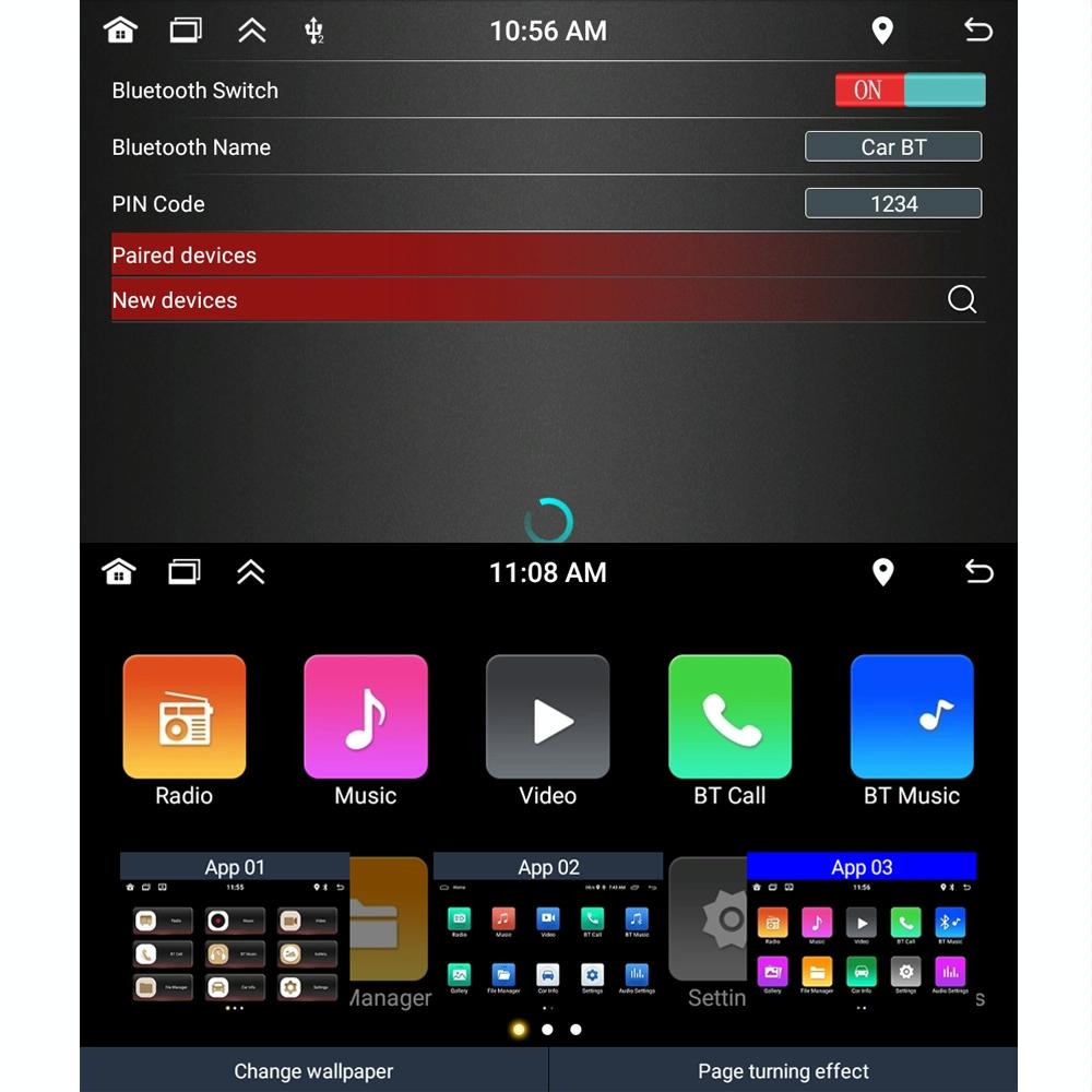 Android Car Navigation System For Ford F150 Bluetooth Fm Radio 1 + 32G - 1 + 32G